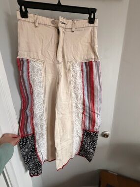 POL Wide Leg, High Waisted Linen Pants